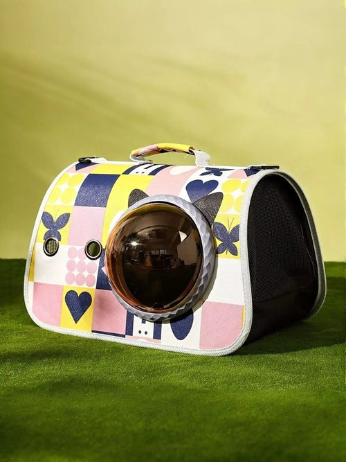 Bubble Window Pet Carrier Shoulder Bag, Medium