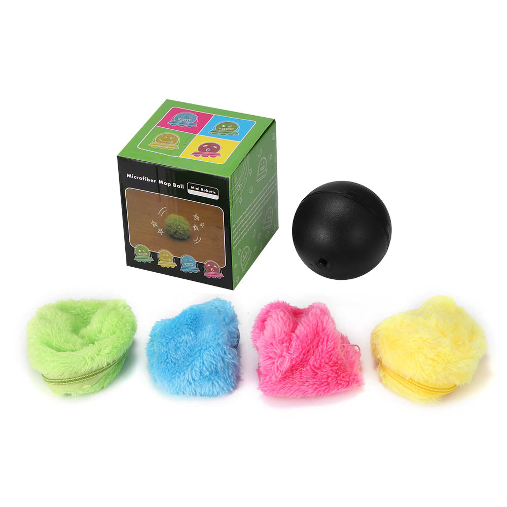 Motorized Rolling Ball Toy for Cats and Dogs, 8 cm