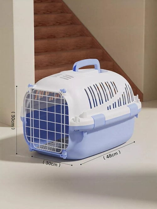Ventilated Pet Travel Carrier for Pets Up to 16.5 lb