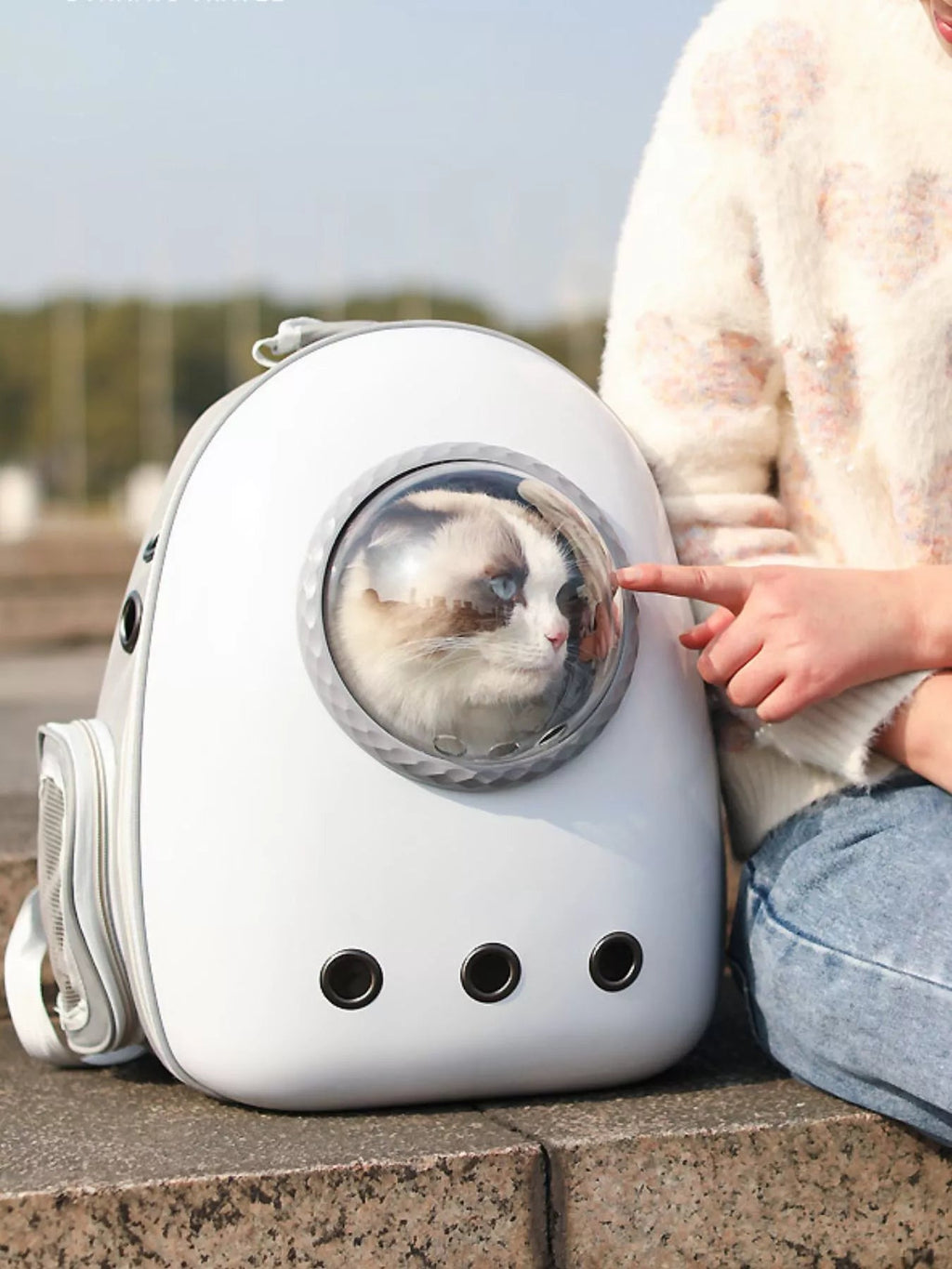 Space Capsule Pet Carrier Backpack With Clear Dome