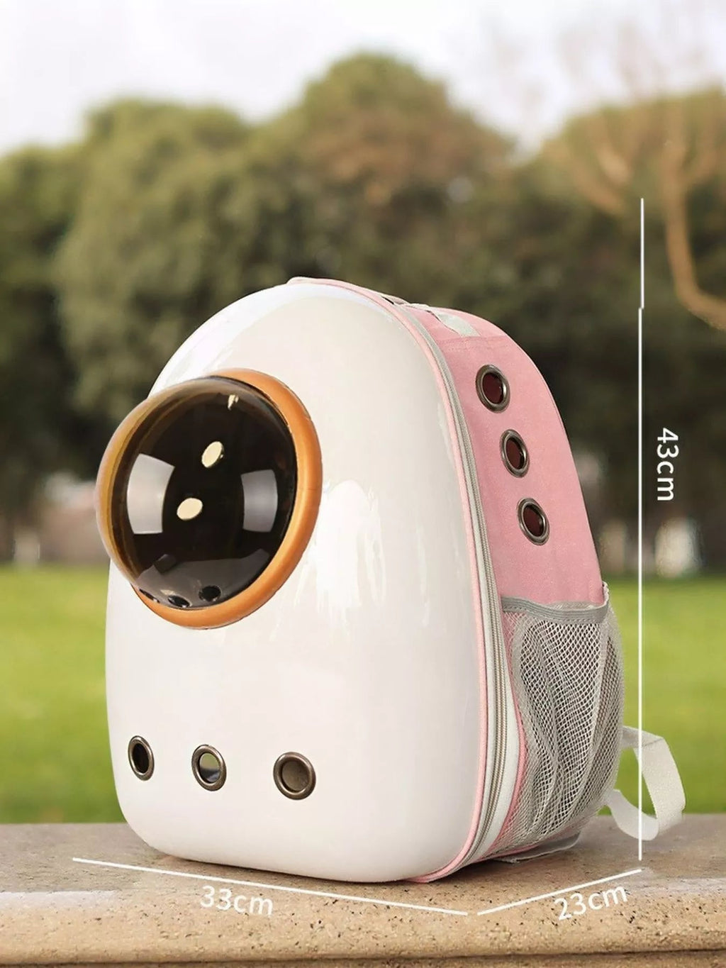 Space Capsule Pet Carrier Backpack With Clear Dome