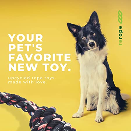 ReRope Small Looper Upcycled Rope Dog Toy