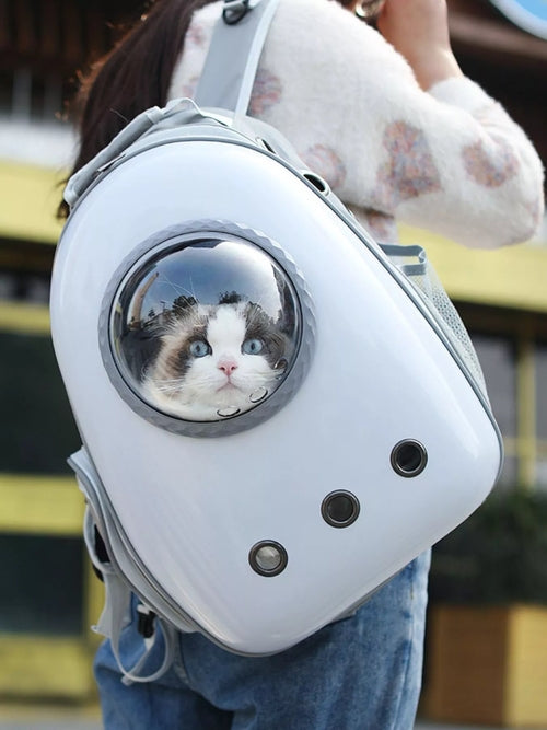 Space Capsule Pet Carrier Backpack With Clear Dome