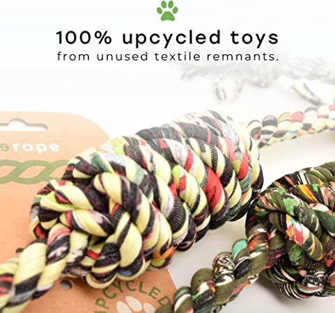 ReRope Small Looper Upcycled Rope Dog Toy