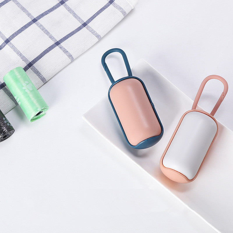 Poop Bag Dispenser and Waste Carrier for Walks