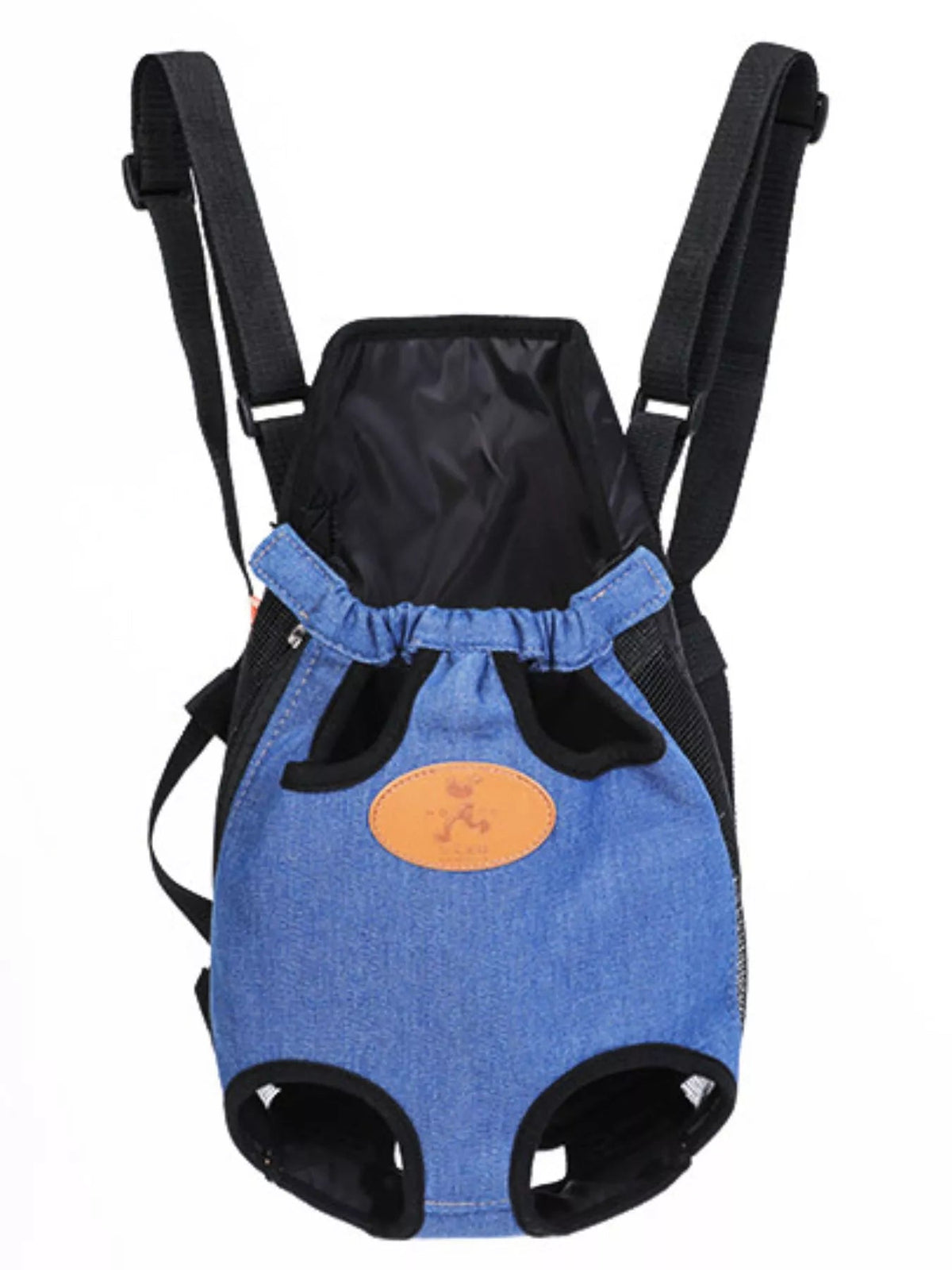 Pet Carrier Backpack With Adjustable Straps, Dusty Blue