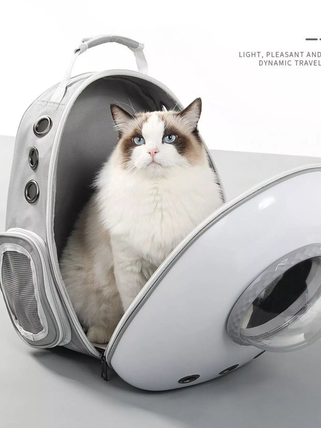 Space Capsule Pet Carrier Backpack With Clear Dome