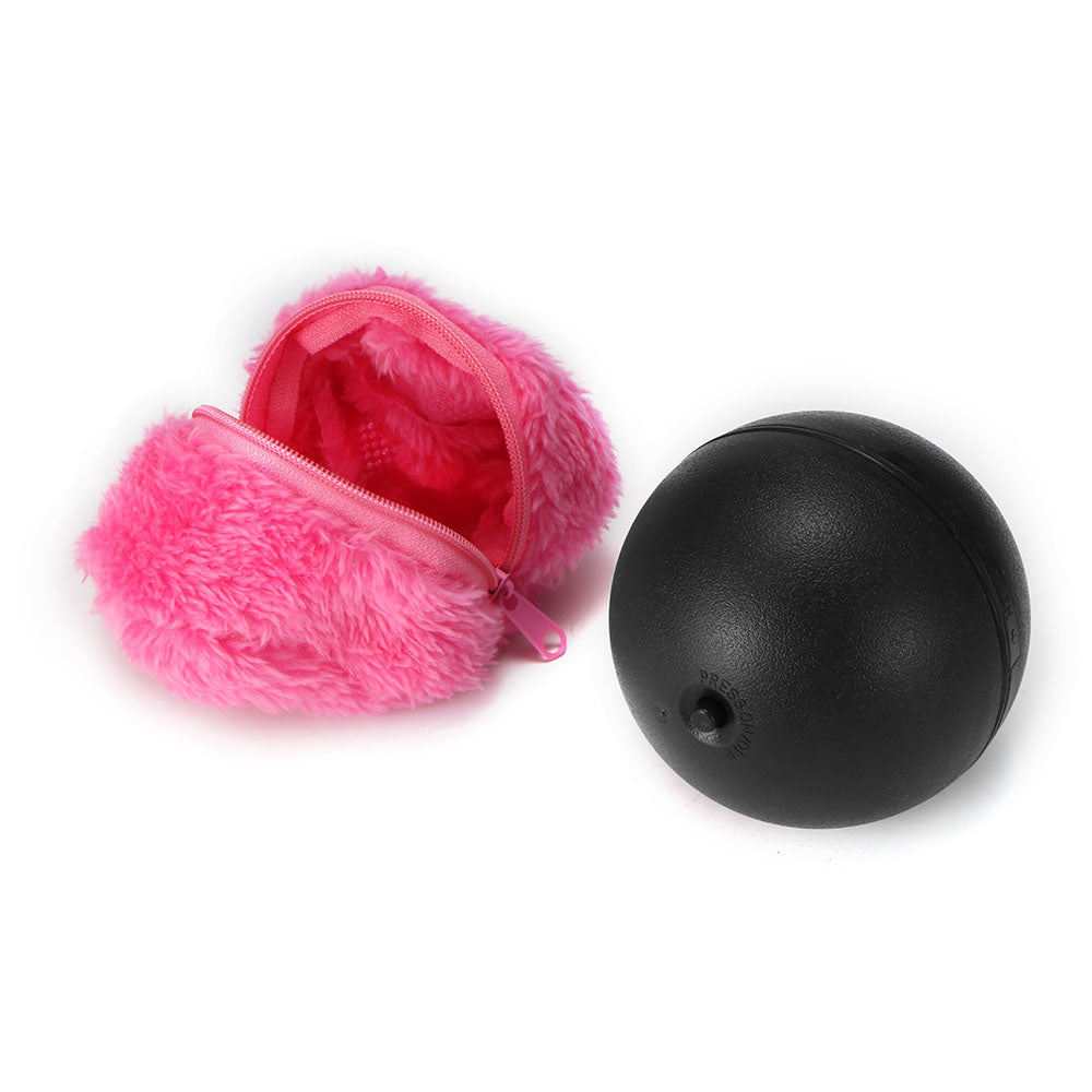 Motorized Rolling Ball Toy for Cats and Dogs, 8 cm