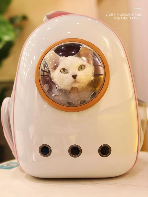 Space Capsule Pet Carrier Backpack With Clear Dome