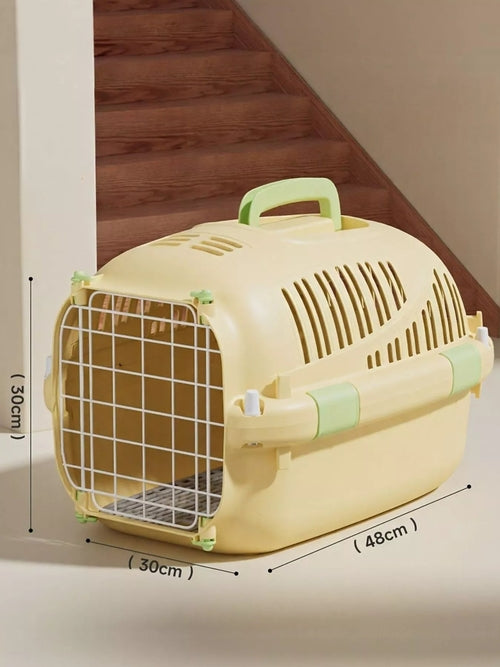 Ventilated Pet Travel Carrier for Pets Up to 16.5 lb