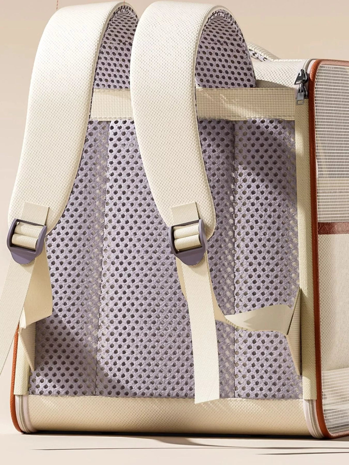 Breathable Pet Carrier Backpack With Front Flip Panel