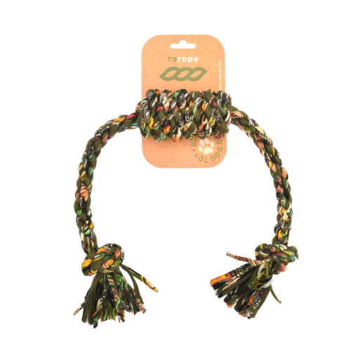 ReRope Barrel Knot Upcycled Rope Dog Toy