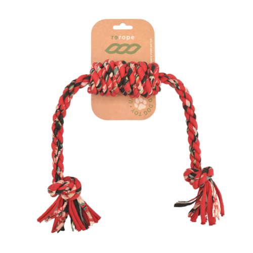 ReRope Barrel Knot Upcycled Rope Dog Toy