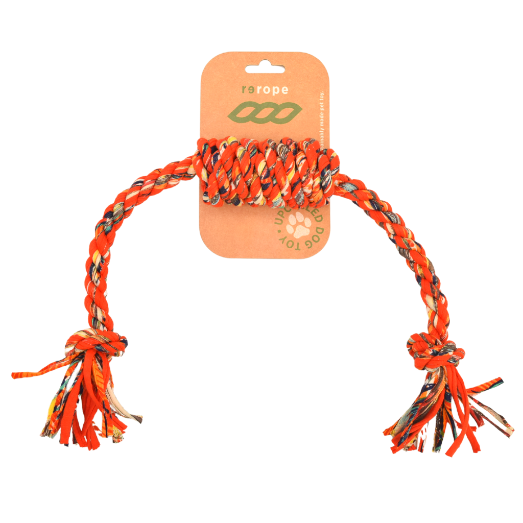 ReRope Barrel Knot Upcycled Rope Dog Toy