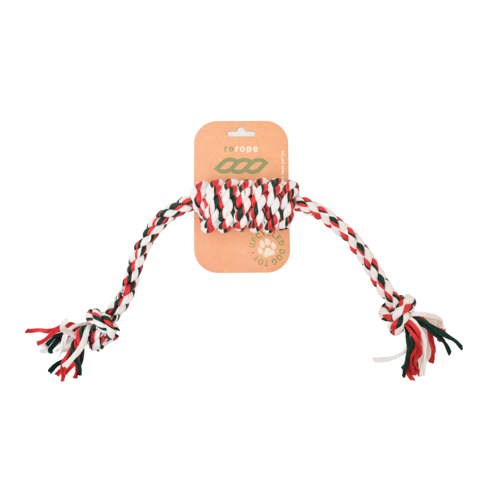 ReRope Barrel Knot Upcycled Rope Dog Toy