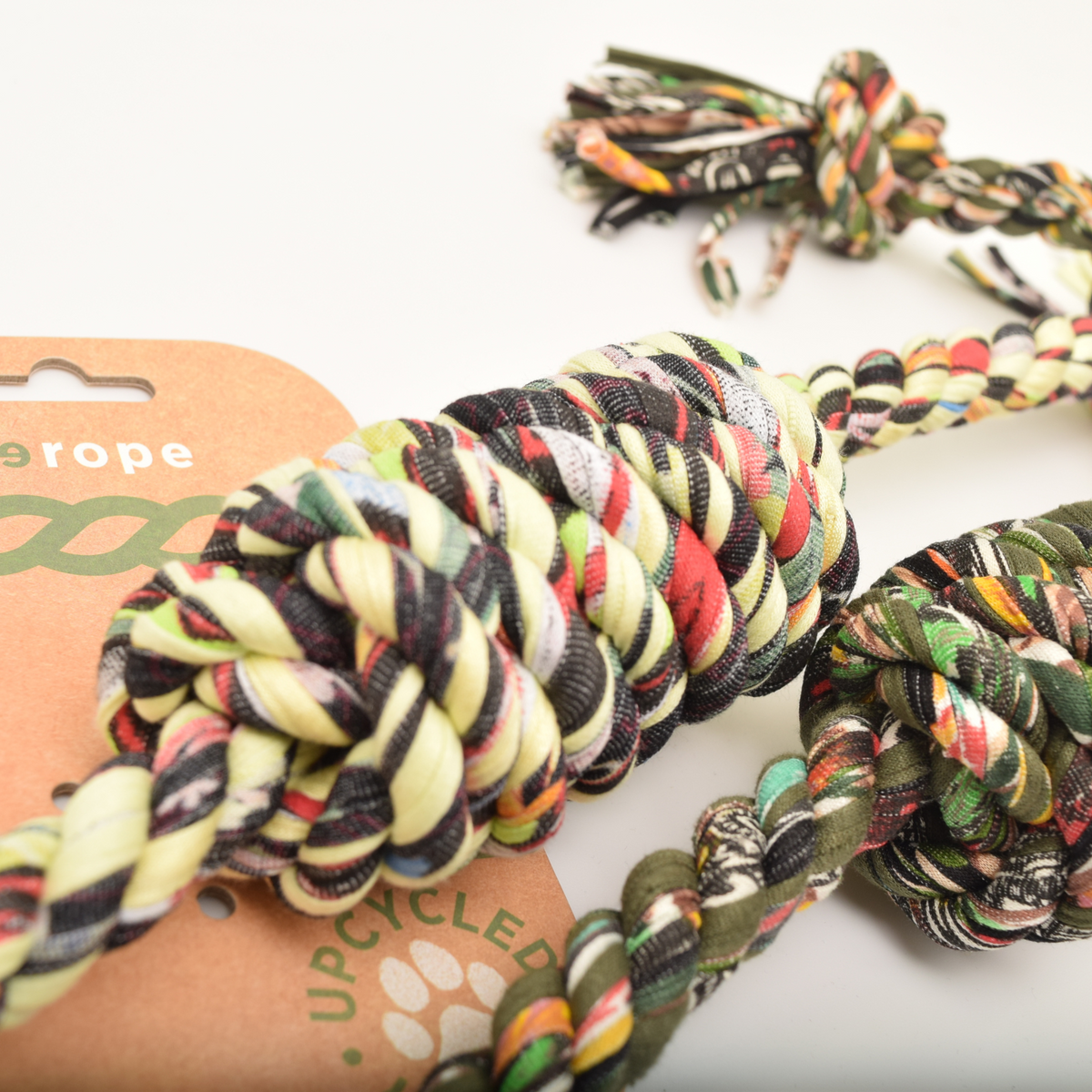 ReRope Barrel Knot Upcycled Rope Dog Toy