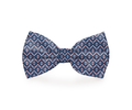Pink and Blue Dog Bow Tie