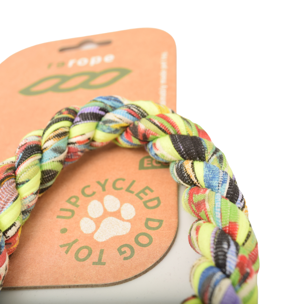 ReRope Small Looper Upcycled Rope Dog Toy