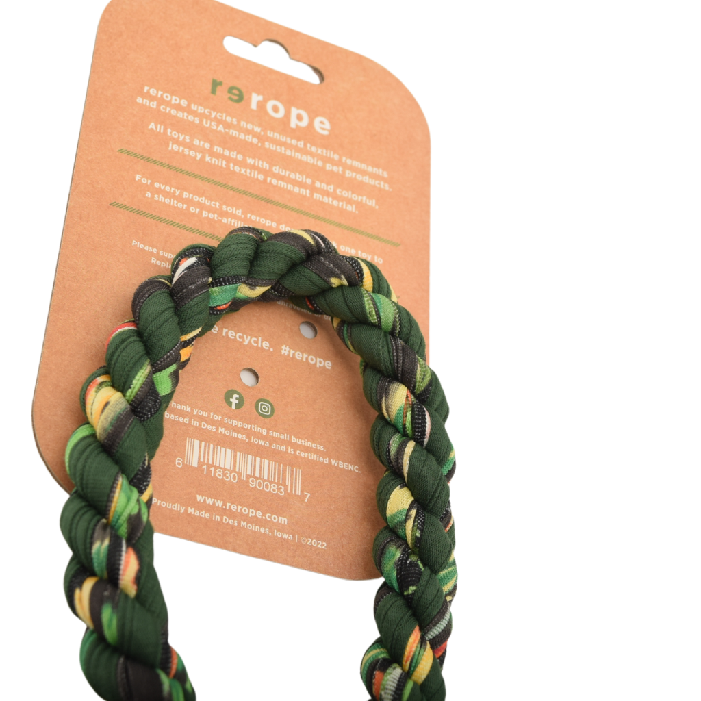 ReRope Small Looper Upcycled Rope Dog Toy