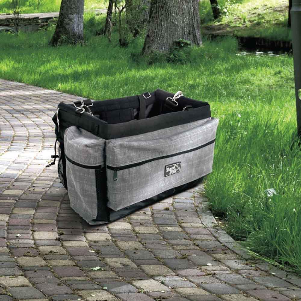 Front Mounted Dog Bicycle Basket Carrier