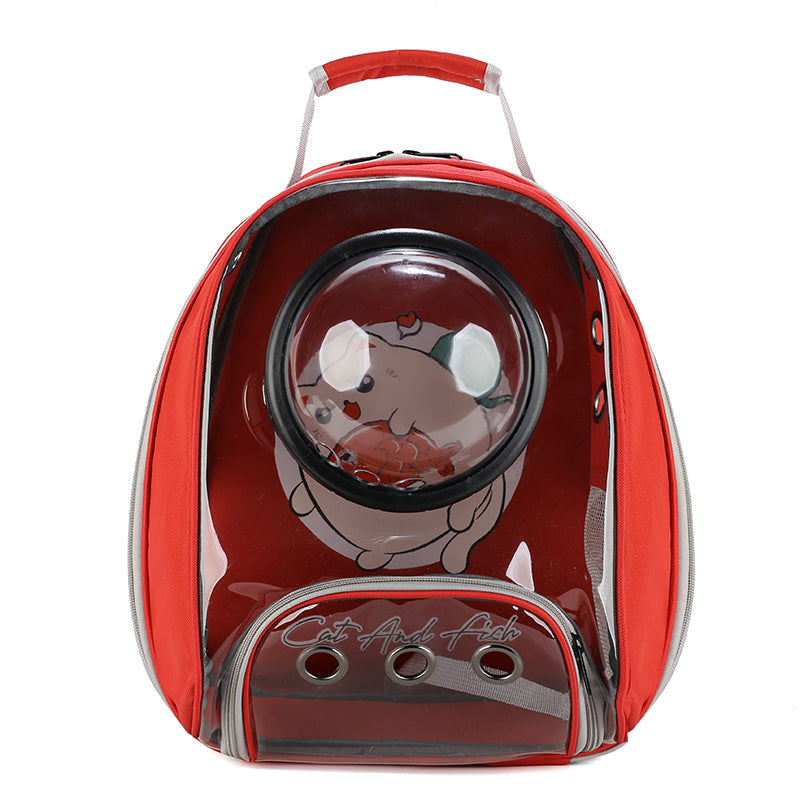 Transparent Pet Backpack Carrier, 35 cm, Five Colours