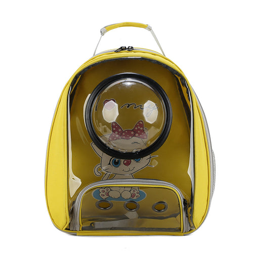 Transparent Pet Backpack Carrier, 35 cm, Five Colours
