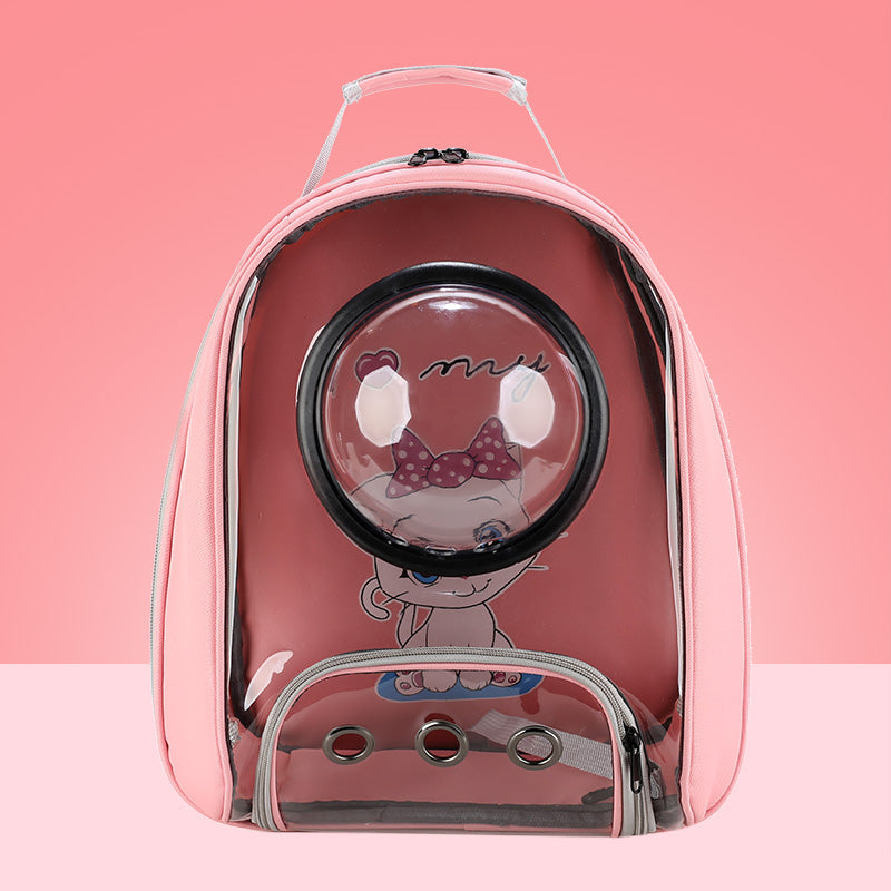Transparent Pet Backpack Carrier, 35 cm, Five Colours