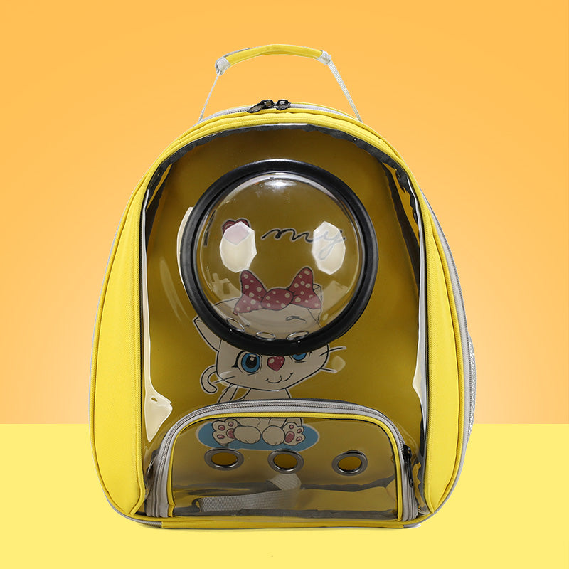 Transparent Pet Backpack Carrier, 35 cm, Five Colours