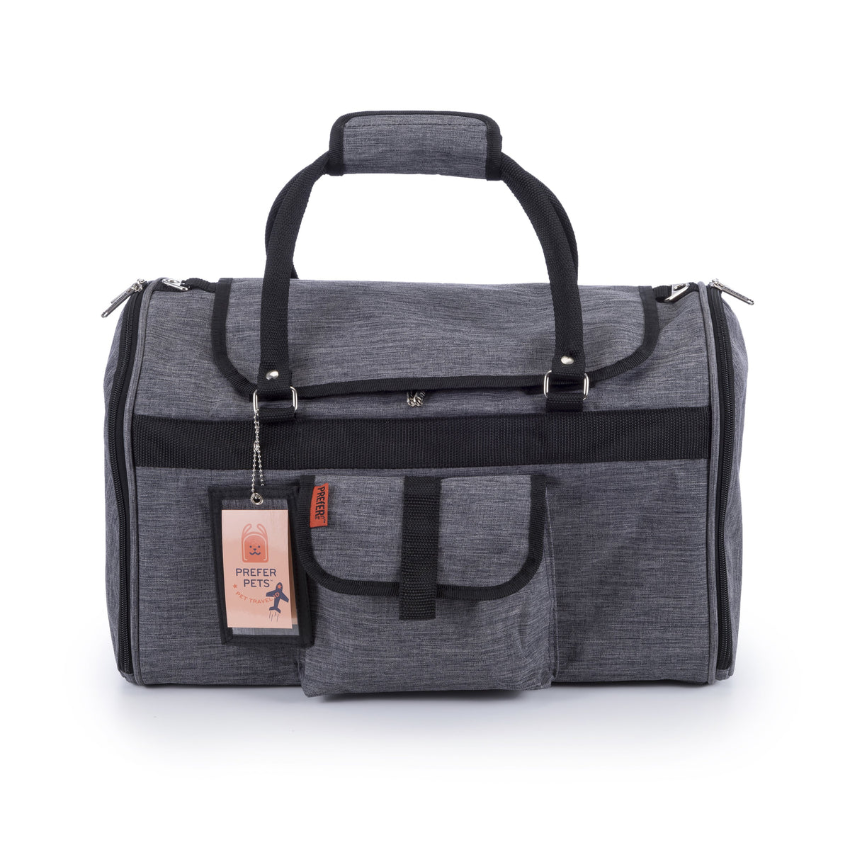 Hideaway Duffel Pet Carrier With Sound Barrier, Standard