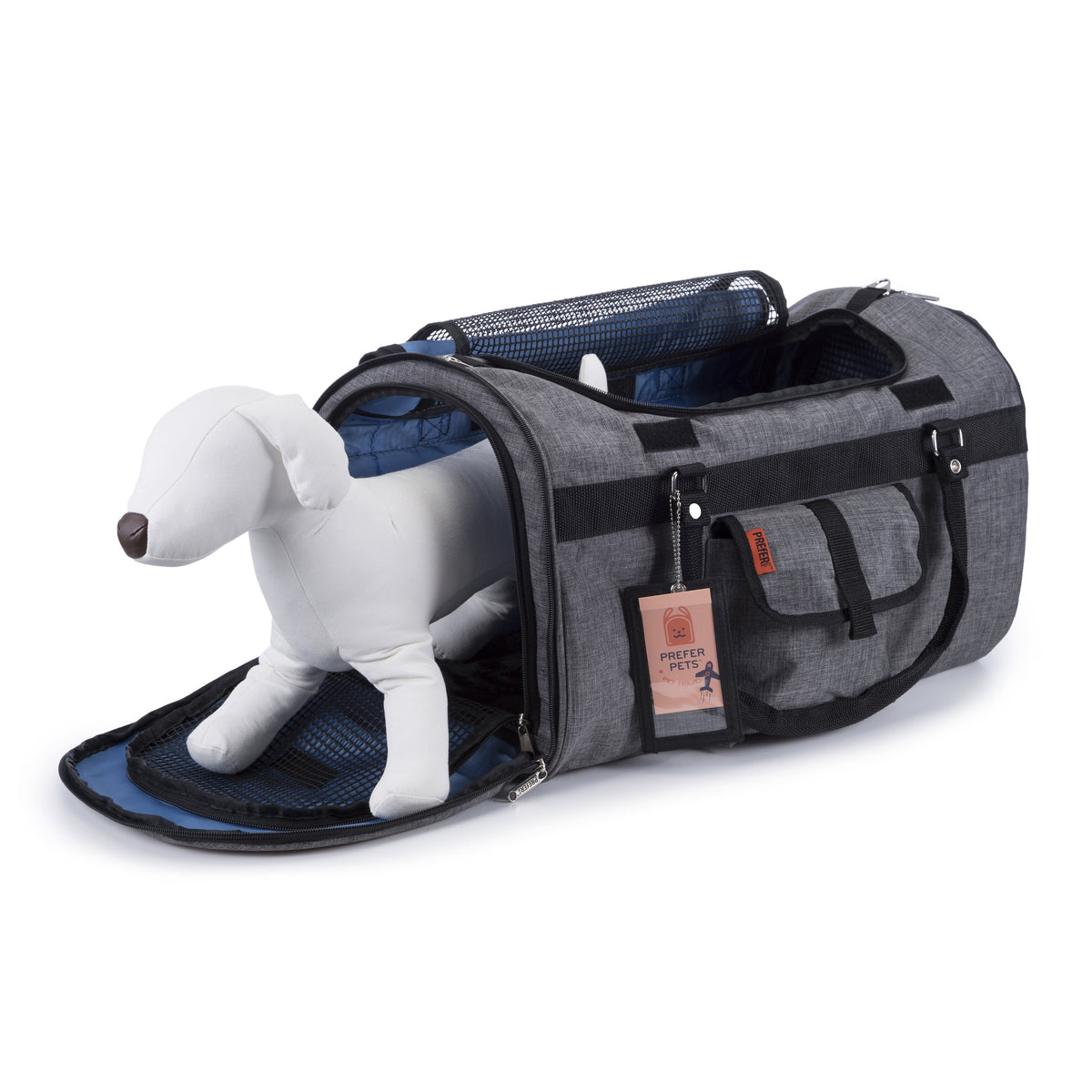 Hideaway XL Duffel Pet Carrier With Sound Barrier