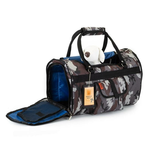 Hideaway Duffel Pet Carrier With Sound Barrier, Standard