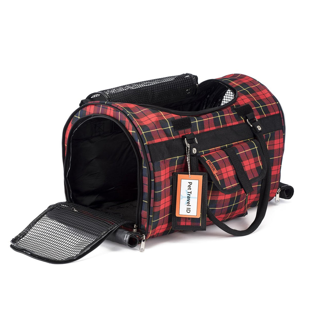 Hideaway Duffel Pet Carrier With Sound Barrier, Standard
