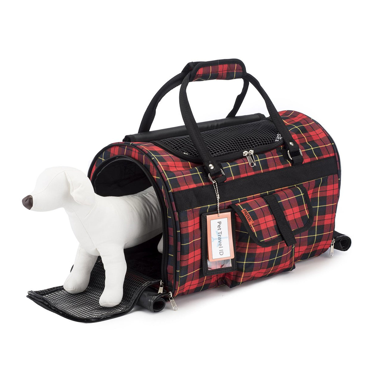 Hideaway Duffel Pet Carrier With Sound Barrier, Standard