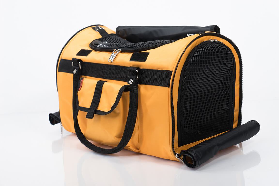 Hideaway Duffel Pet Carrier With Sound Barrier, Standard