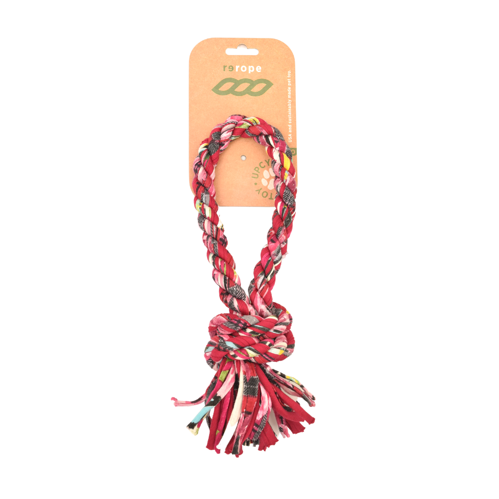 ReRope Small Looper Upcycled Rope Dog Toy