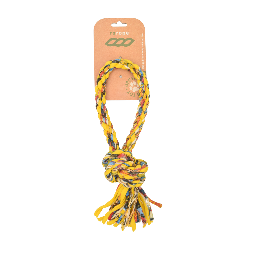 ReRope Small Looper Upcycled Rope Dog Toy