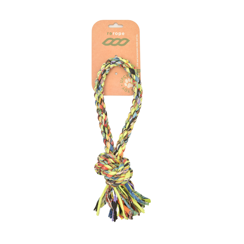 ReRope Small Looper Upcycled Rope Dog Toy