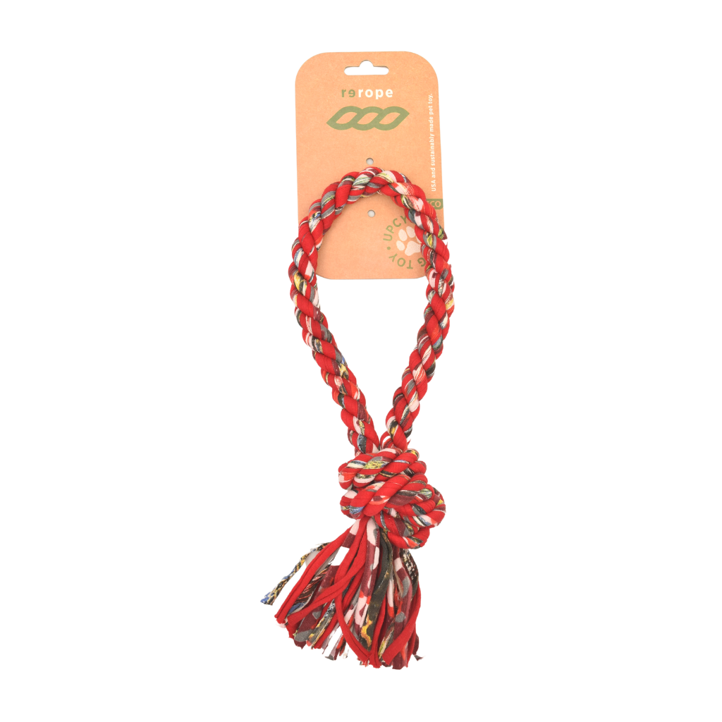 ReRope Small Looper Upcycled Rope Dog Toy