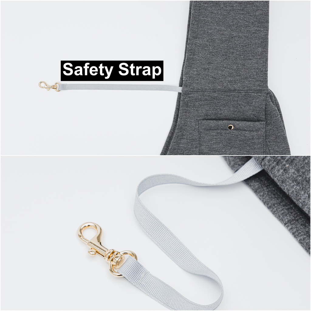 Neoprene Pet Sling Carrier With Pocket, Up to 15 lb