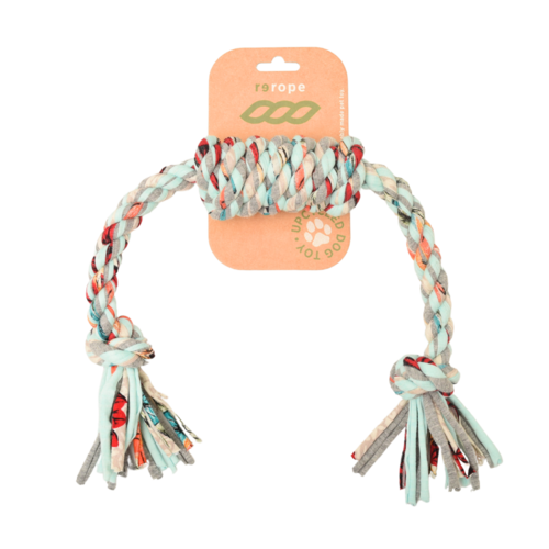 ReRope Barrel Knot Upcycled Rope Dog Toy