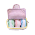 Plush Macaron Squeaky Dog Toy, Box of 3 or 6