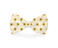 Sunflower Print Dog Bow Tie