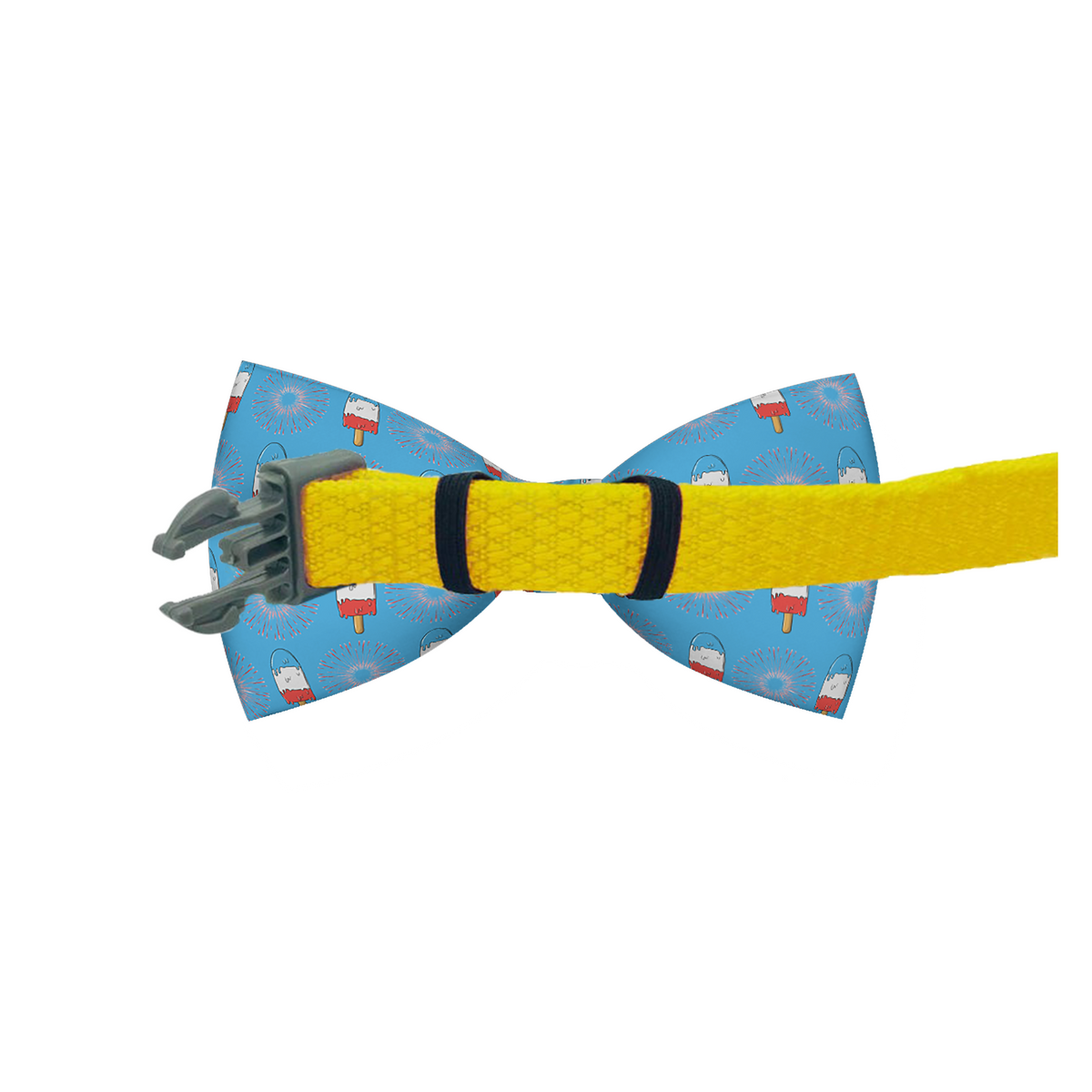 Fourth of July USA Print Dog Bow Tie