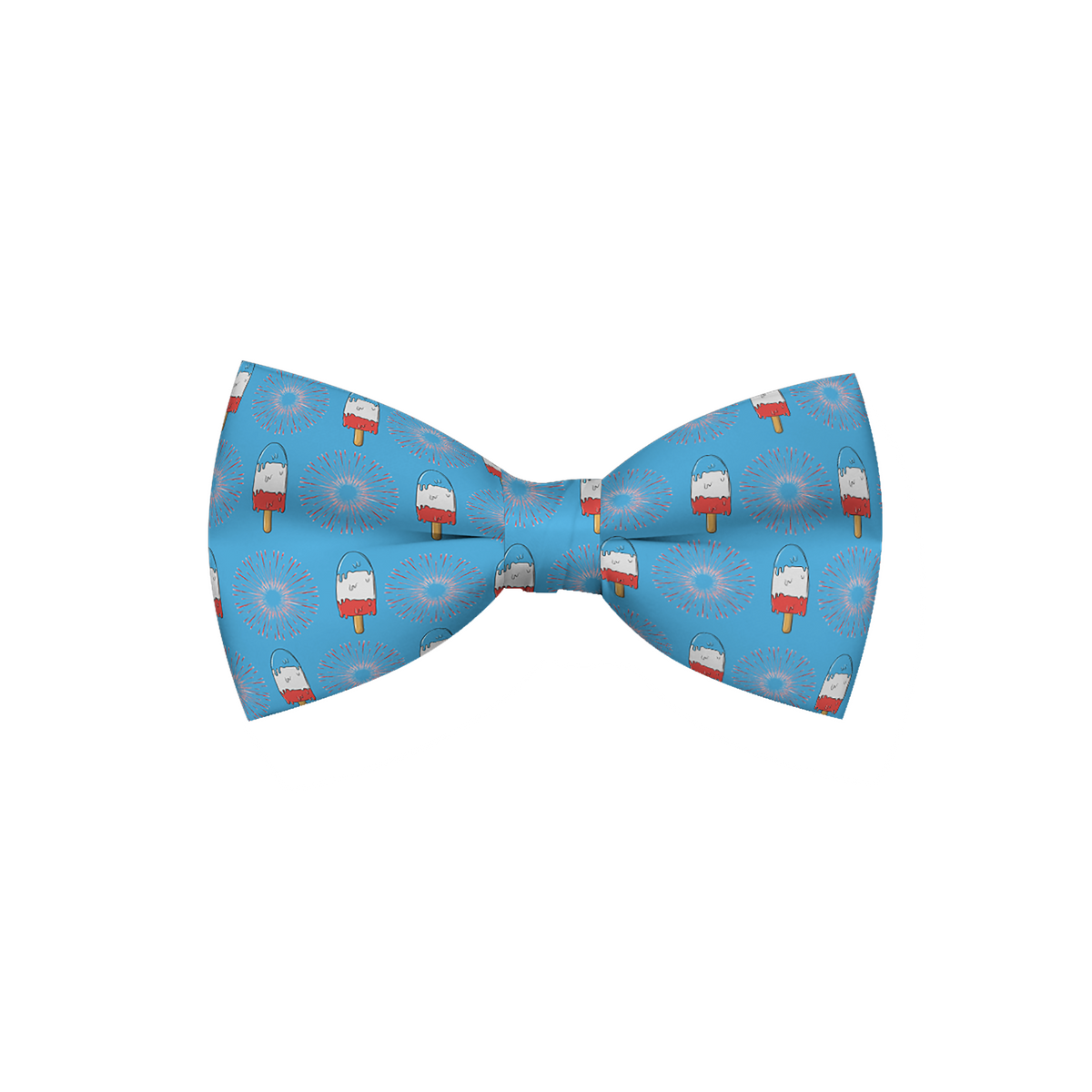 Fourth of July USA Print Dog Bow Tie