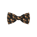Tiger Print Dog Bow Tie