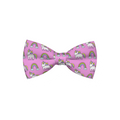 Unicorn Rainbow Print Dog Bow Tie