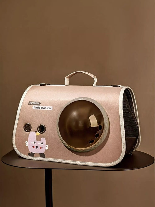 Bubble Window Pet Carrier Shoulder Bag, Medium