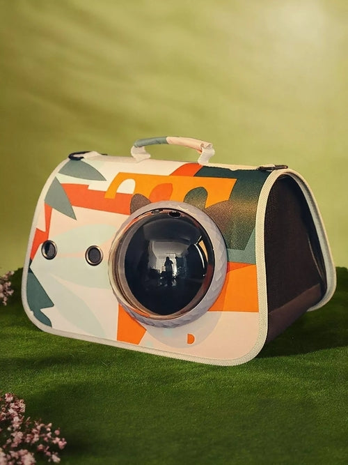 Bubble Window Pet Carrier Shoulder Bag, Medium