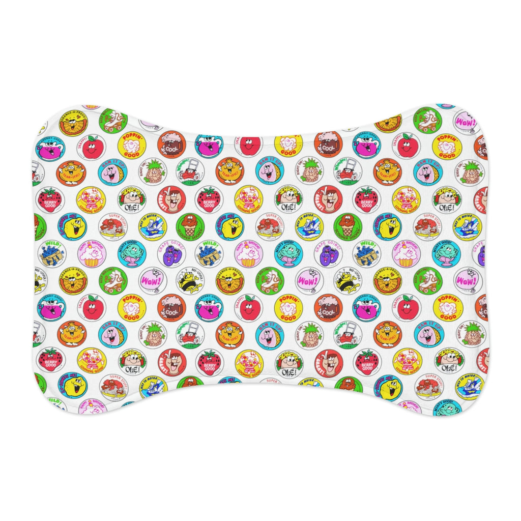Personalized Pet Feeding Mat, Bone or Fish Shape
