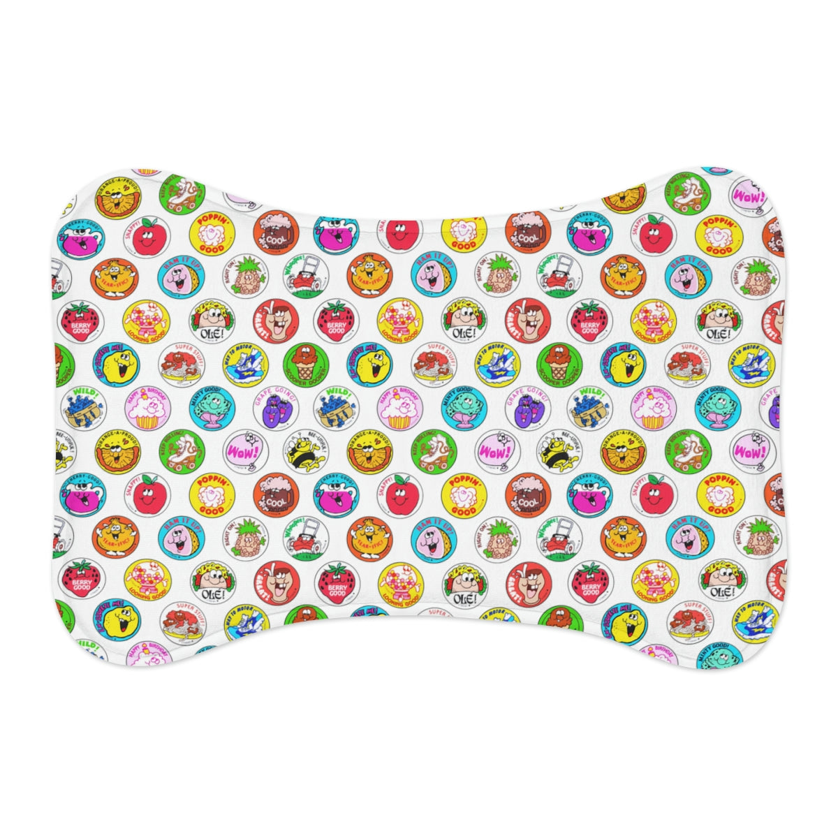 Personalized Pet Feeding Mat, Bone or Fish Shape